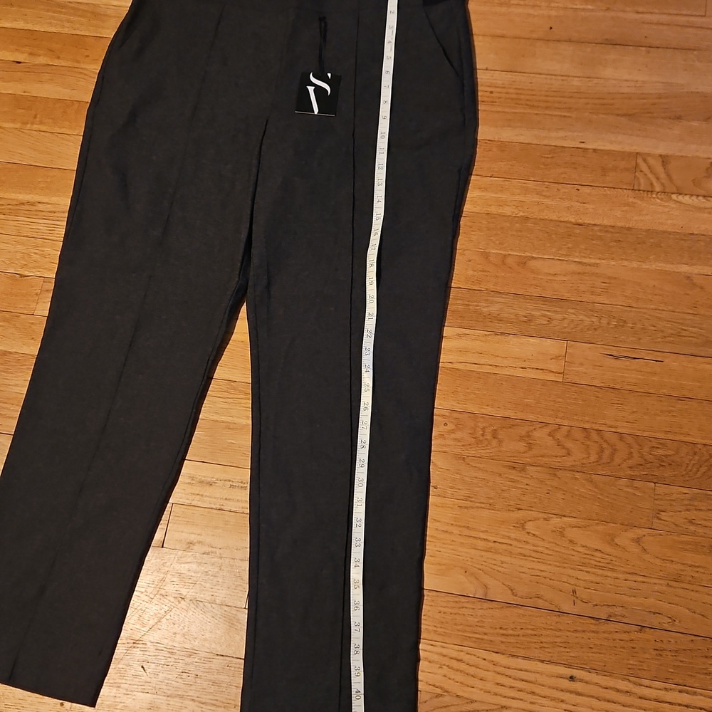 Simply Vera Vera Wang Charcoal Black Slim Straight Leg Mid-rise Pants XXL - Picture 10 of 13